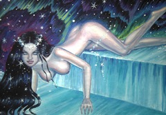 Iarna - O craiasa a zapezilor - Personificare a irnii pictura