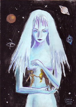 O regina de gheata ocrotind indragostitii