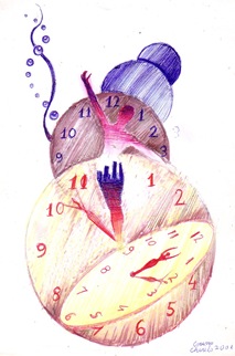 O alegorie a timpului - desen de la 14 ani