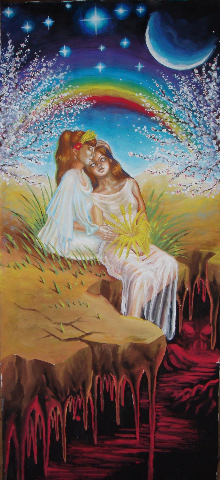 Demeter&KoreMotherandDaughterDemetrasiPersephonaManasiFiicaCeledouazeitatiAgrarealeGrecilor