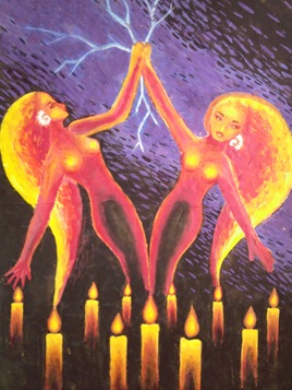 Iubire dintre doua spirite doua fantome pictura 2002