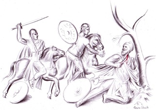 Dacii si romanii - Sinuciderea lui Decebal