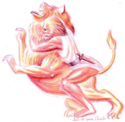 Zodia leului - Hercule si leul Nemean