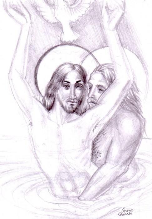 Iisus Hristos si Ioan Botezatorul Botezul lui Hristos