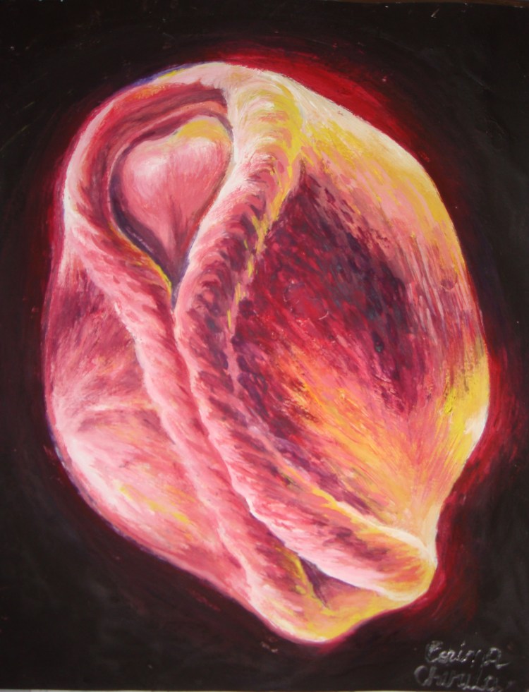 Neurula, pictura tempera