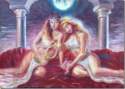 Sappho pictura - Sappho painting