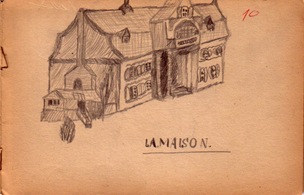 La maison desen in creion