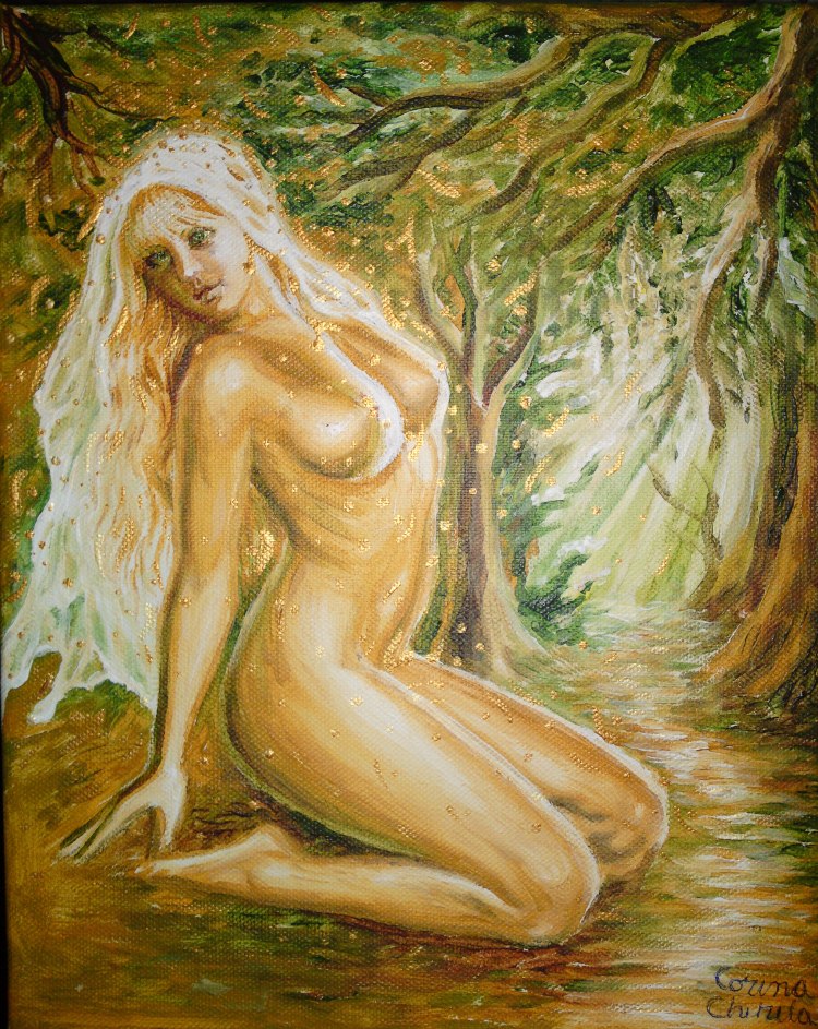 Dorinta, pictura acrilice pe panza