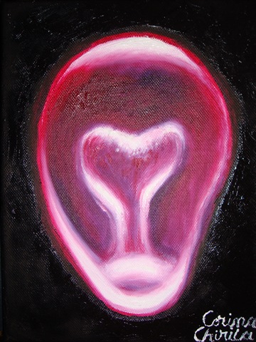 Gastrula, pictura ulei pe panza