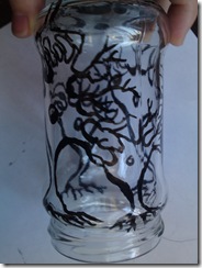 Borcan handmade cu neuroni