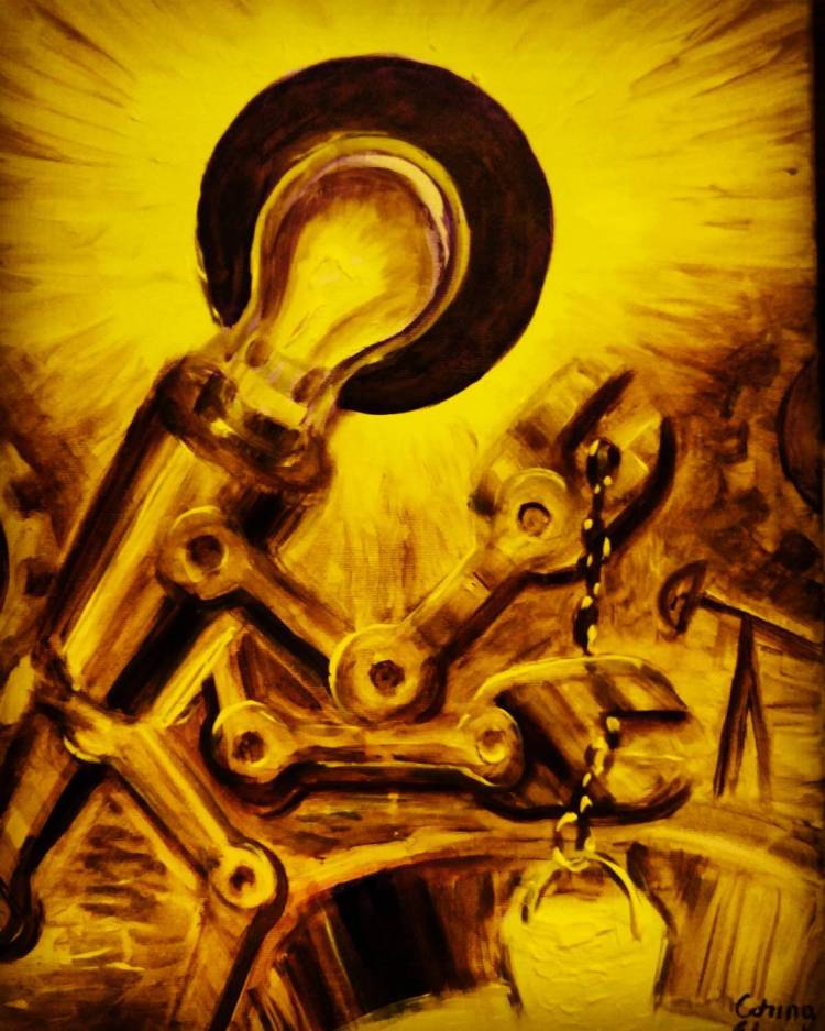 Muncitorul pictura - The worker painting