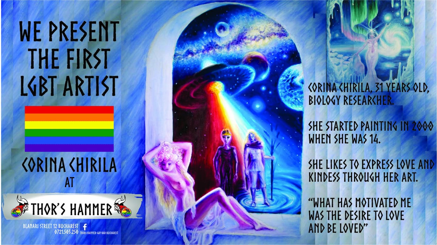 Afis expozitie personala Thor