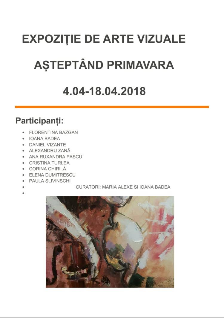 Afis asteptand primavara