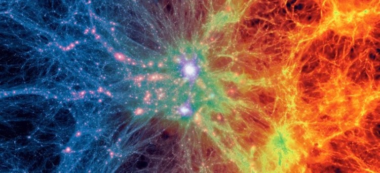 Universe structure Illustris_001